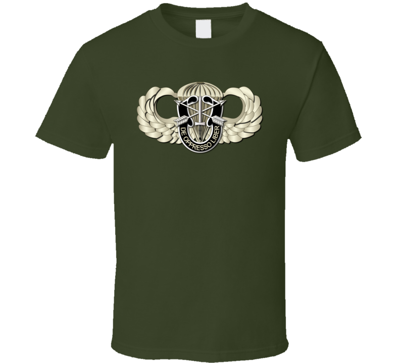 Sof - Airborne Badge - Sf - Dui T Shirt 