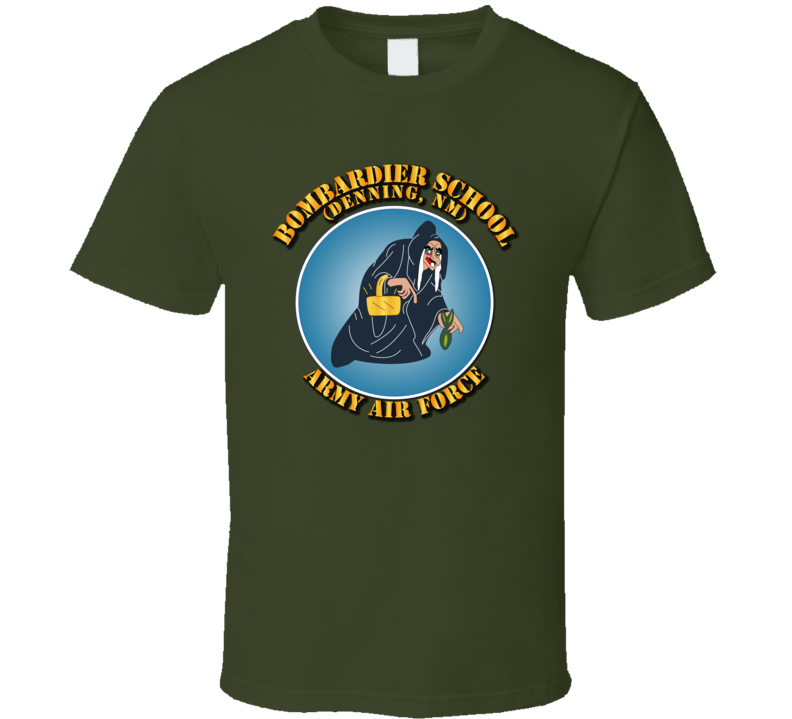 Aac - Bombardier School - Denning Nm With Txt T Shirt