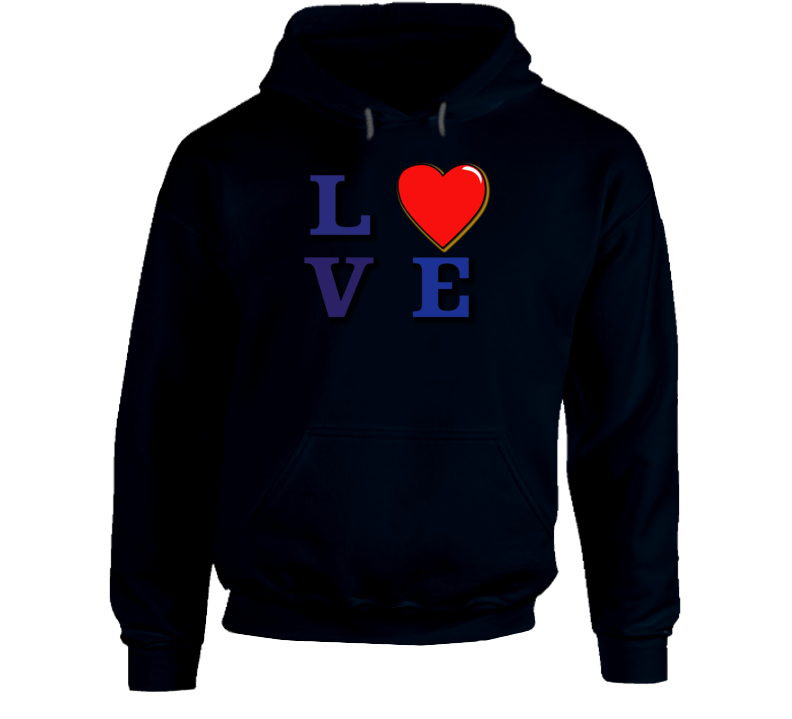 Emblem - L Heart V E Hoodie