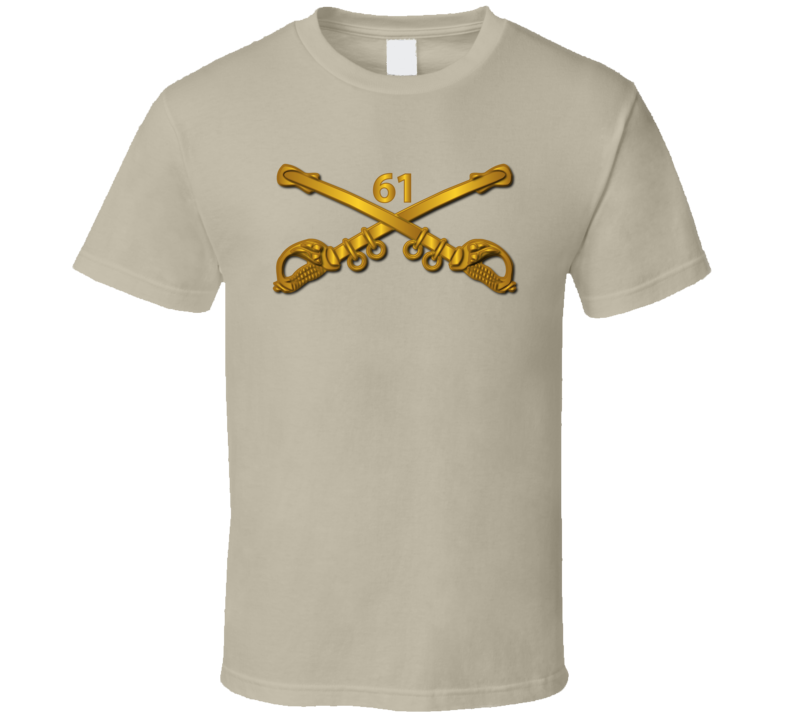 Army - 61st Cavalry Branch Wo Txt T-shirt