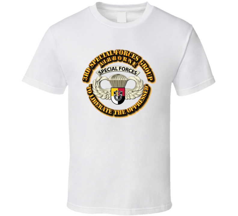 Sof - 3rd Sfg - Airborne Badge T Shirt