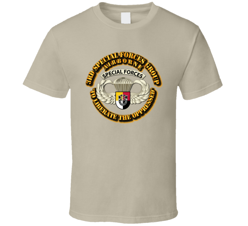 Sof - 3rd Sfg - Airborne Badge T Shirt