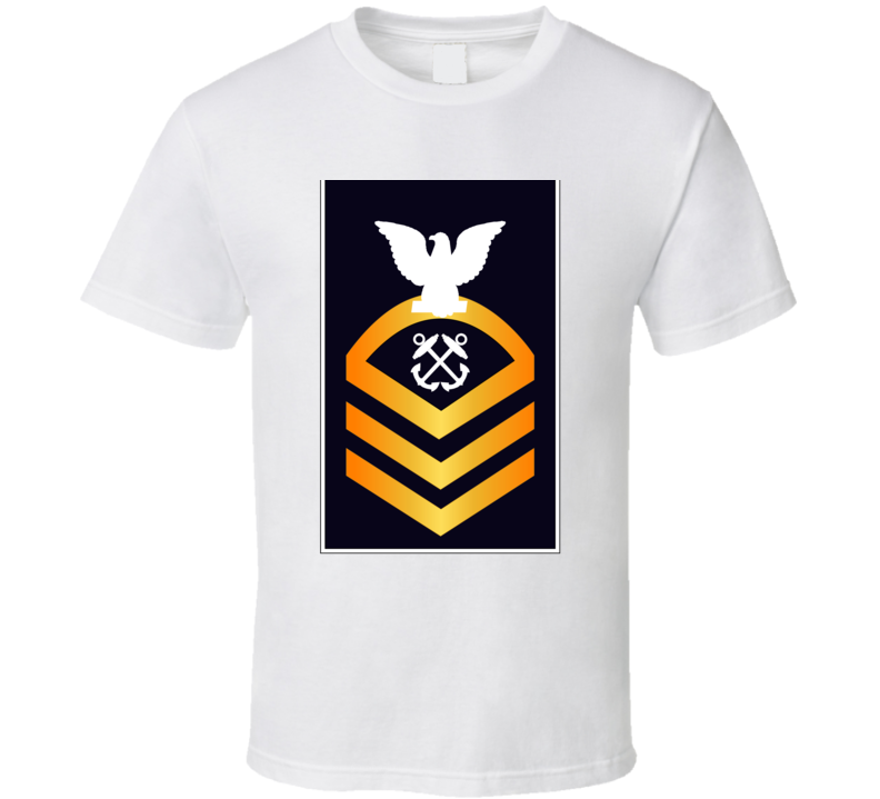 Navy - Cpo - Blue - Gold Without Txt T-shirt