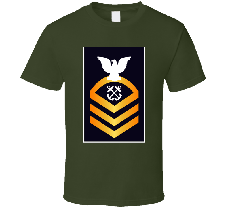 Navy - Cpo - Blue - Gold Without Txt T-shirt