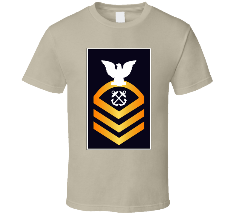Navy - Cpo - Blue - Gold Without Txt T-shirt