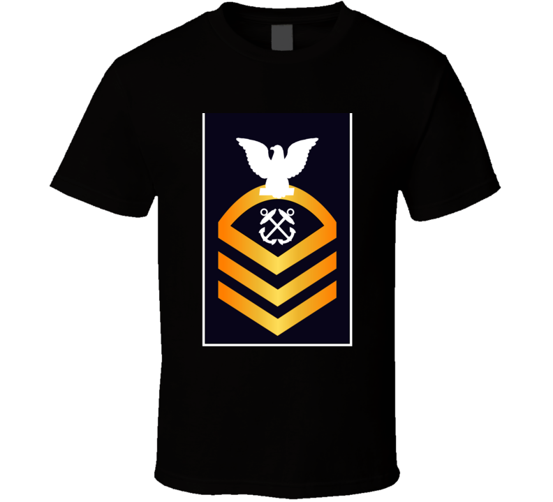 Navy - Cpo - Blue - Gold Without Txt T-shirt