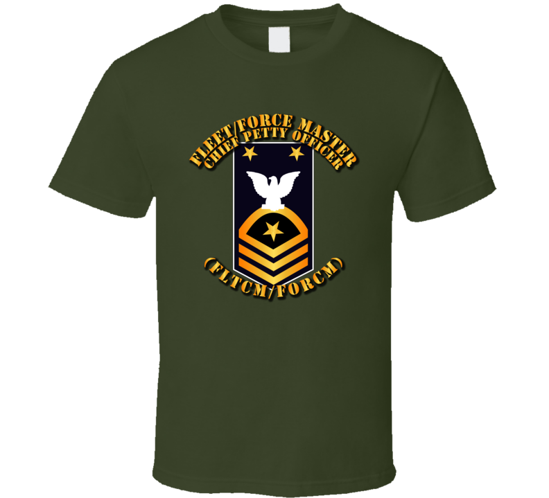 Navy - Fltcm-forcm Blue - Gold With Txt T-shirt