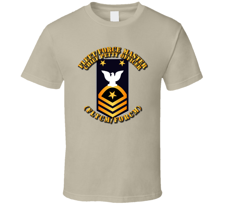 Navy - Fltcm-forcm Blue - Gold With Txt T-shirt