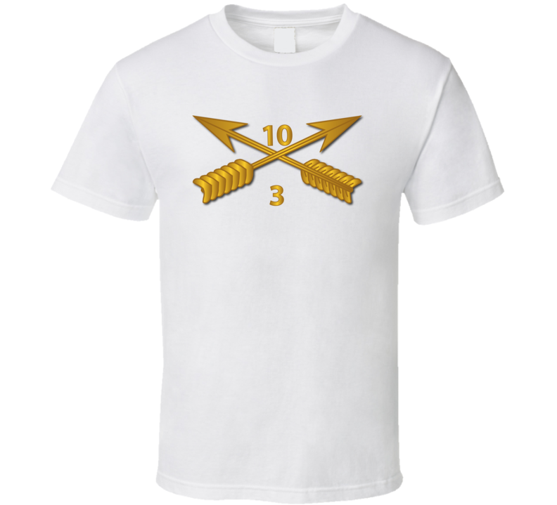 Sof - 3rd Bn 10th Sfg Branch Wo Txt T Shirt