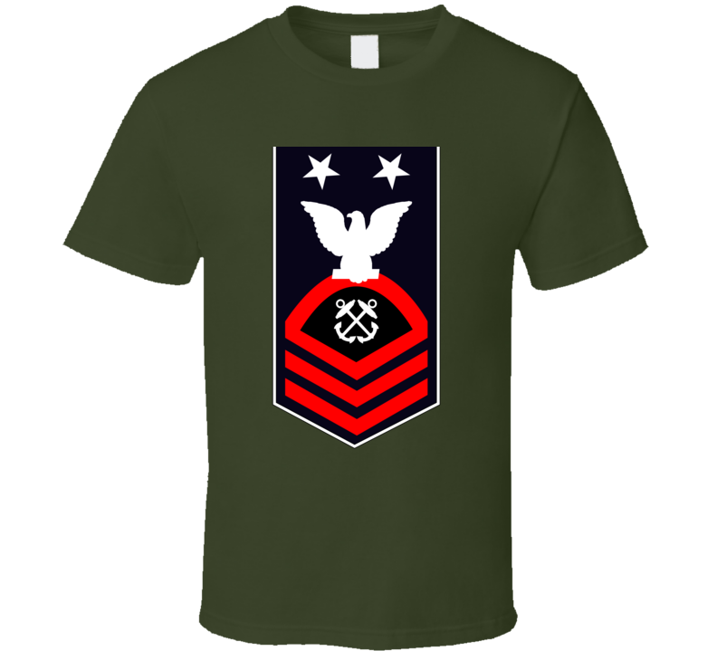 Navy - Mcpo - Blue - Red Without Txt T-shirt