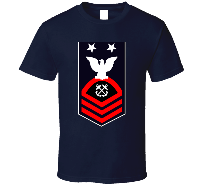 Navy - Mcpo - Blue - Red Without Txt T-shirt