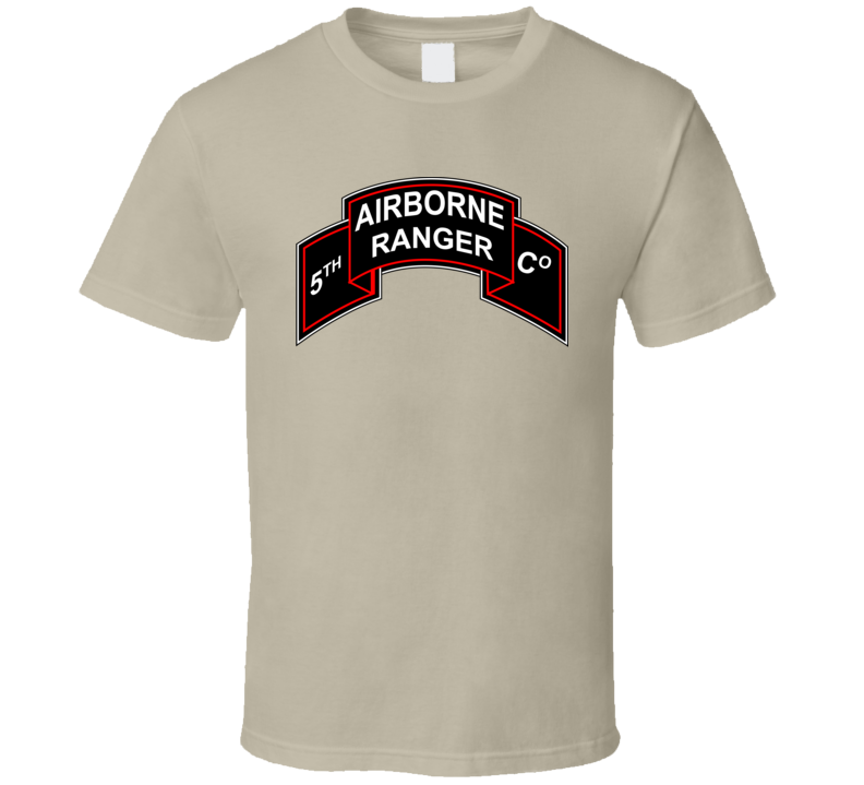 Sof - 5th Ranger Co Wo Txt T Shirt