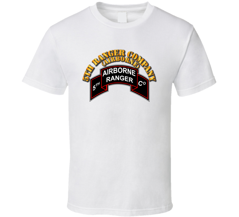 Sof - 5th Ranger Co W Txt T Shirt