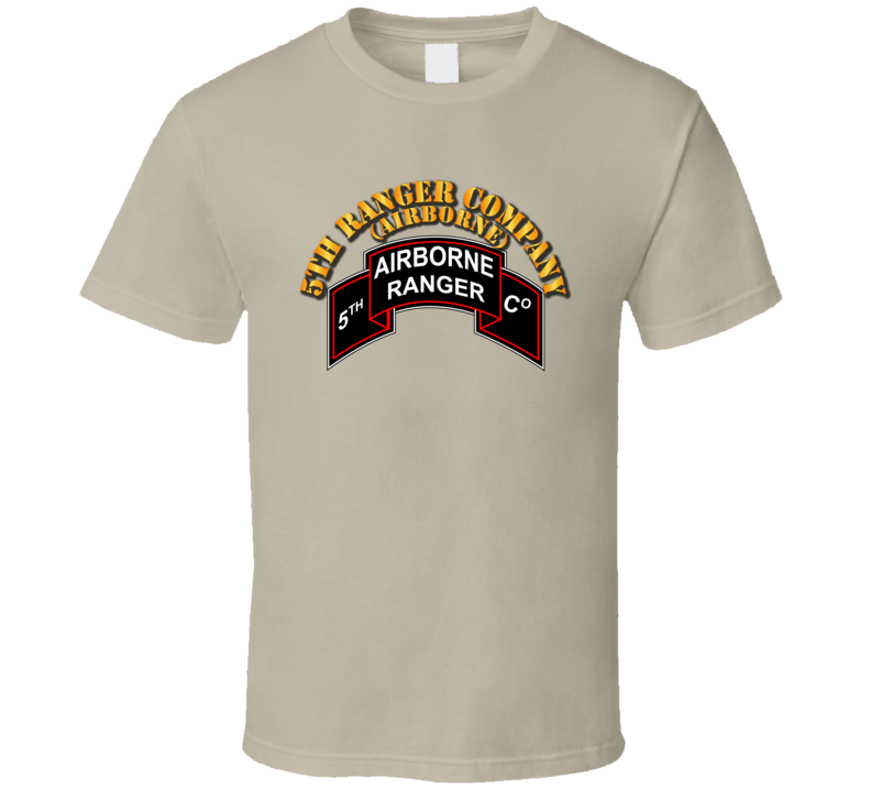 Sof - 5th Ranger Co W Txt T Shirt