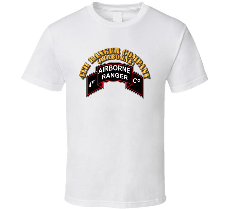 Sof - 4th Ranger Co W Txt T Shirt