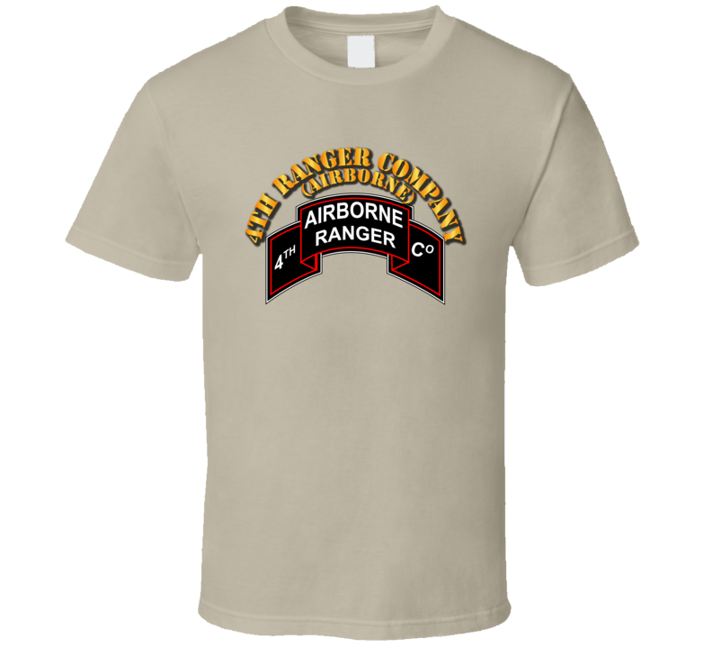 Sof - 4th Ranger Co W Txt T Shirt