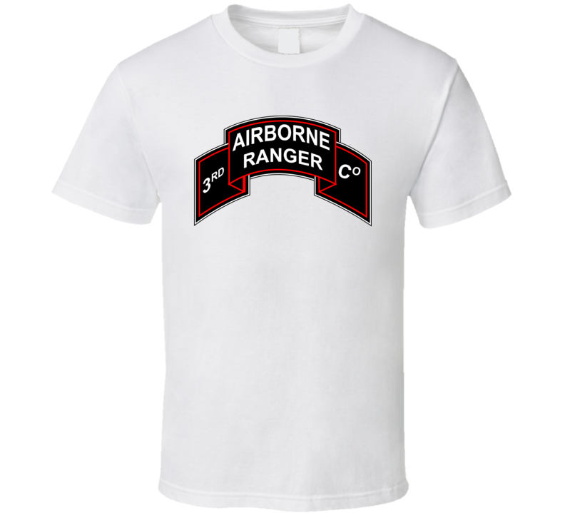 Sof - 3rd Ranger Co Wo Txt T Shirt