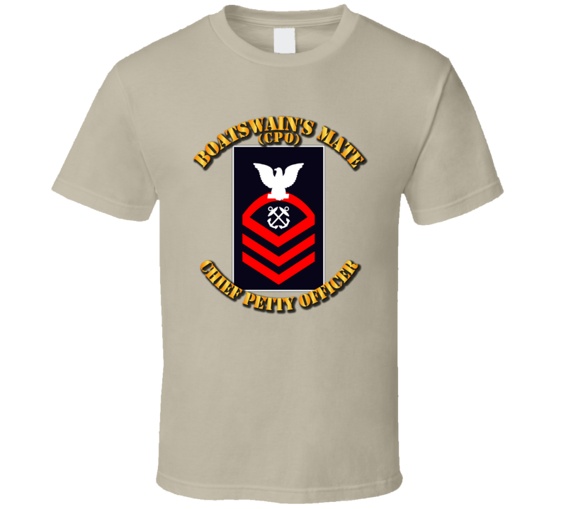Navy - Cpo - Blue - Red W Txt T-shirt