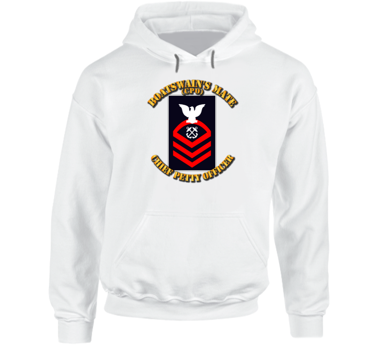 Navy - Cpo - Blue - Red W Txt Hoodie