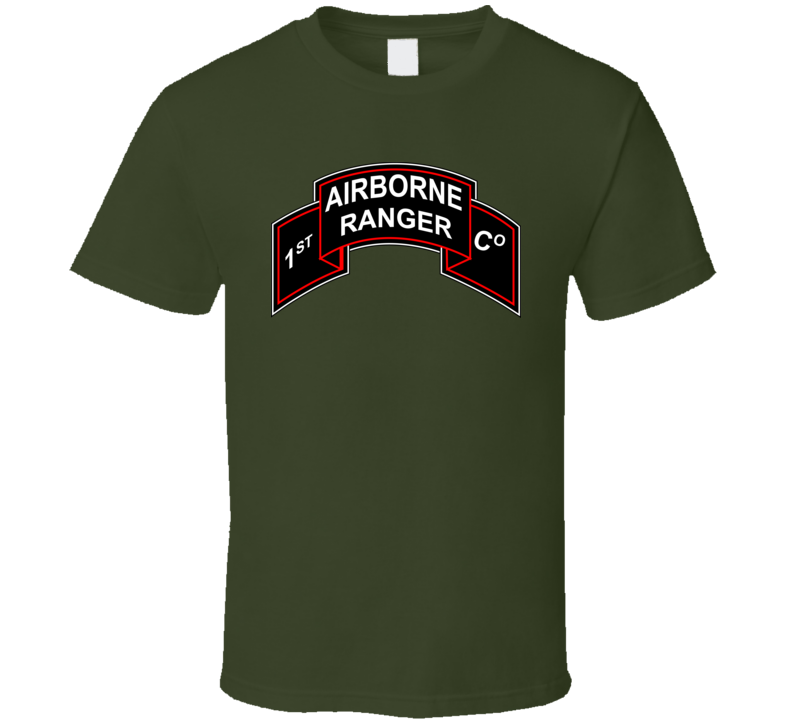 Sof - 1st Ranger Co Wo Txt T Shirt
