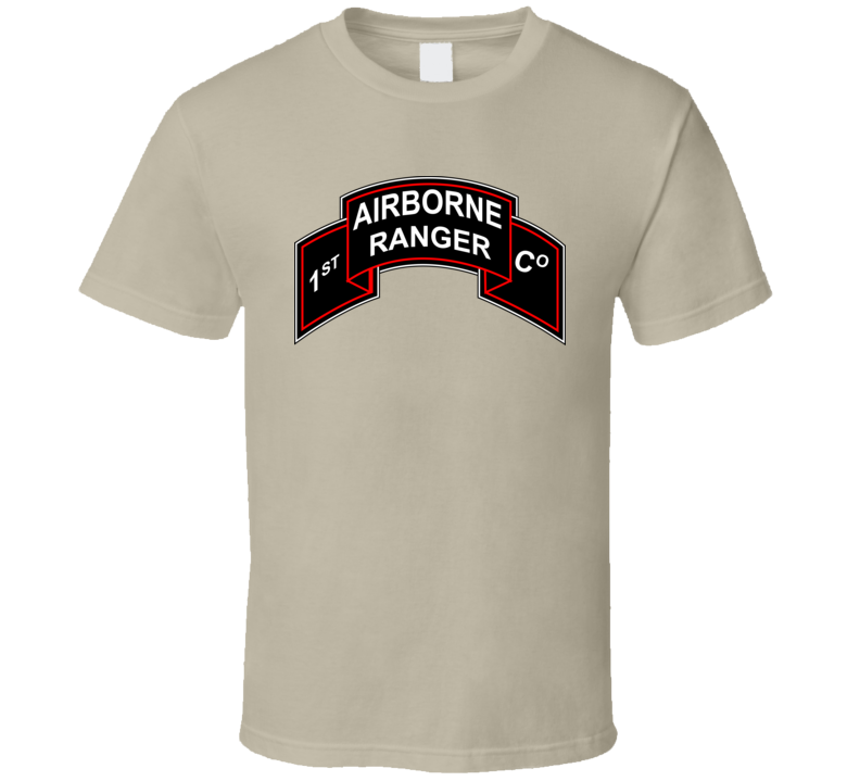 Sof - 1st Ranger Co Wo Txt T Shirt
