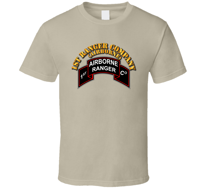 Sof - 1st Ranger Co W Txt T Shirt