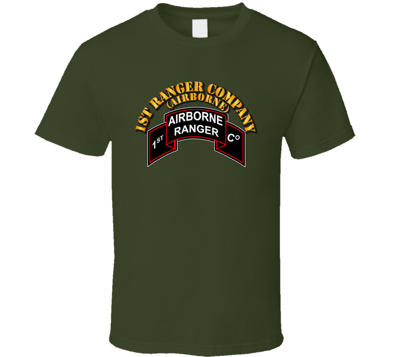 Sof - 1st Ranger Co W Txt T Shirt