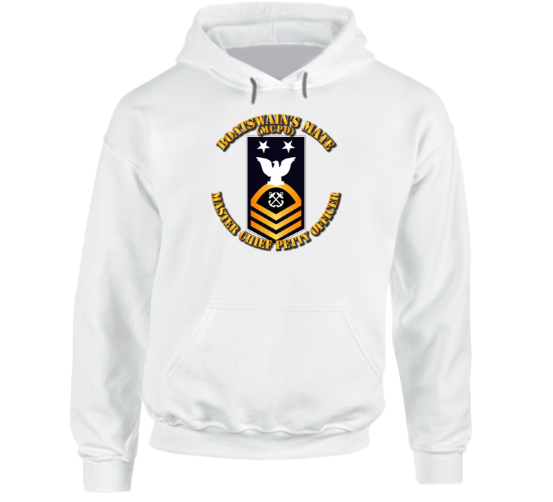 Navy - Mcpo - Blue - Gold W Txt Hoodie