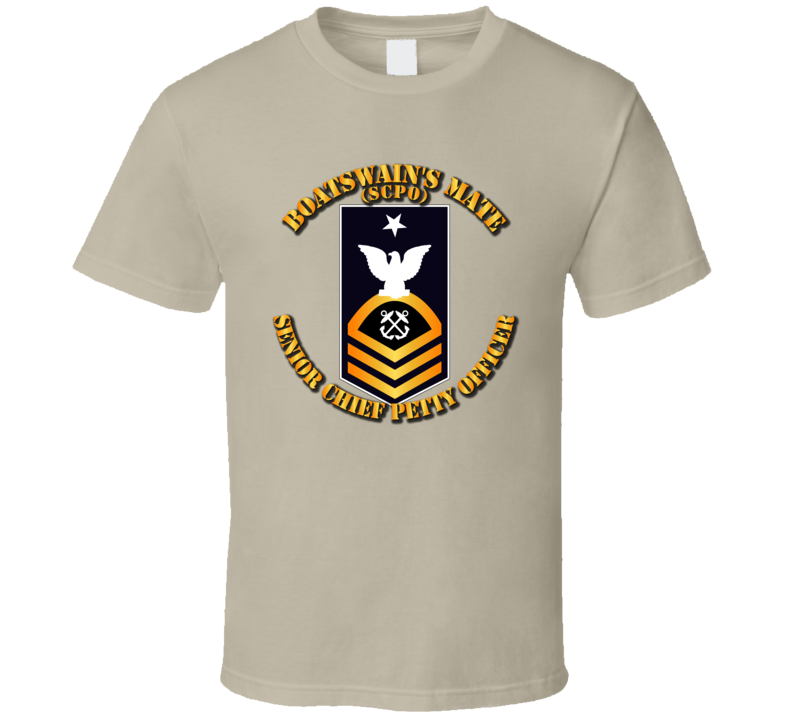 Navy - Scpo - Blue - Gold W Txt T-shirt