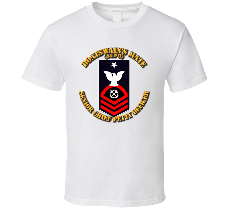 Navy - Scpo - Blue - Red W Txt T-shirt