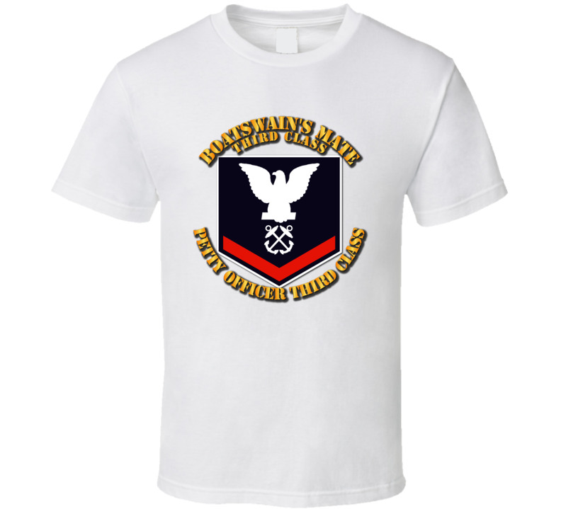 Navy - Bm3 - Blue With Txt T Shirt