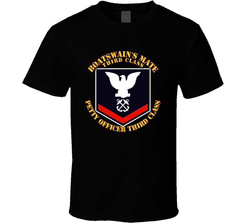 Navy - Bm3 - Blue With Txt T Shirt