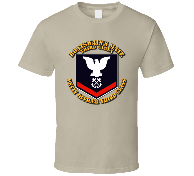 Navy - Bm3 - Blue With Txt T Shirt