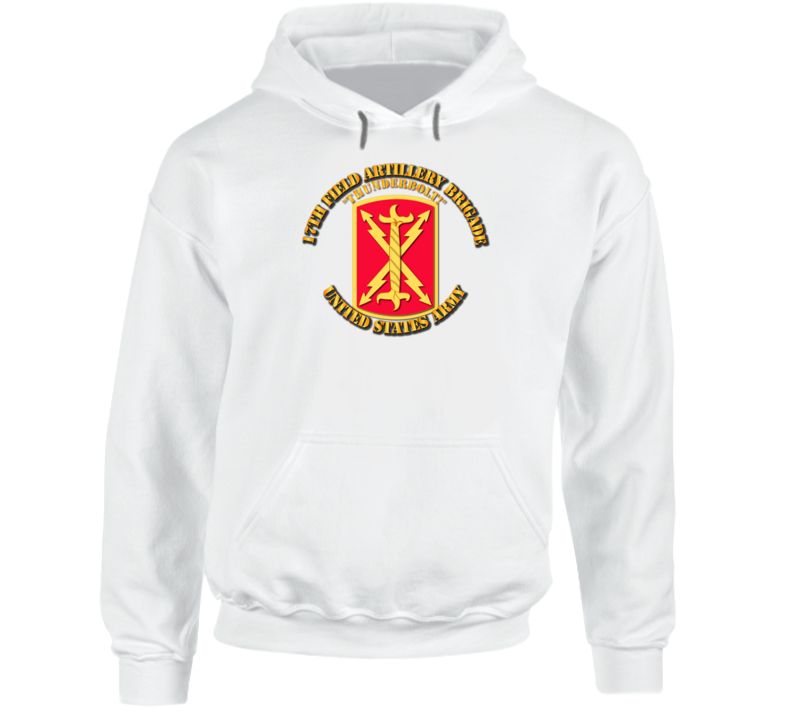 Army - 17th Fa Bde - Thunderbolt Hoodie