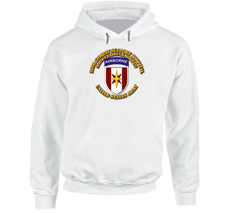 Army - 28th Cbt Sup Hospital - Service Mobility Hoodie