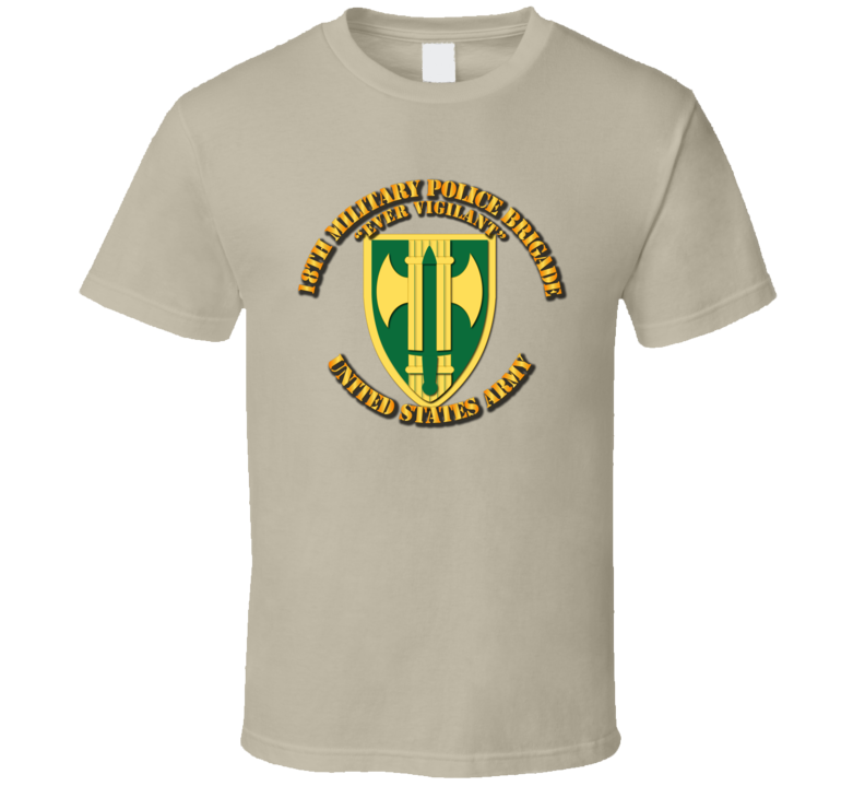Army - 18th Mp Bde - Ever Vigilant T-shirt