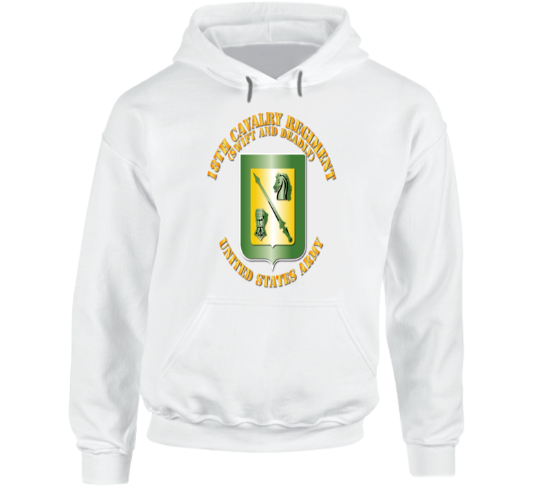 Army - 18th Cavalry Regiment - Swift And Deadly Hoodie