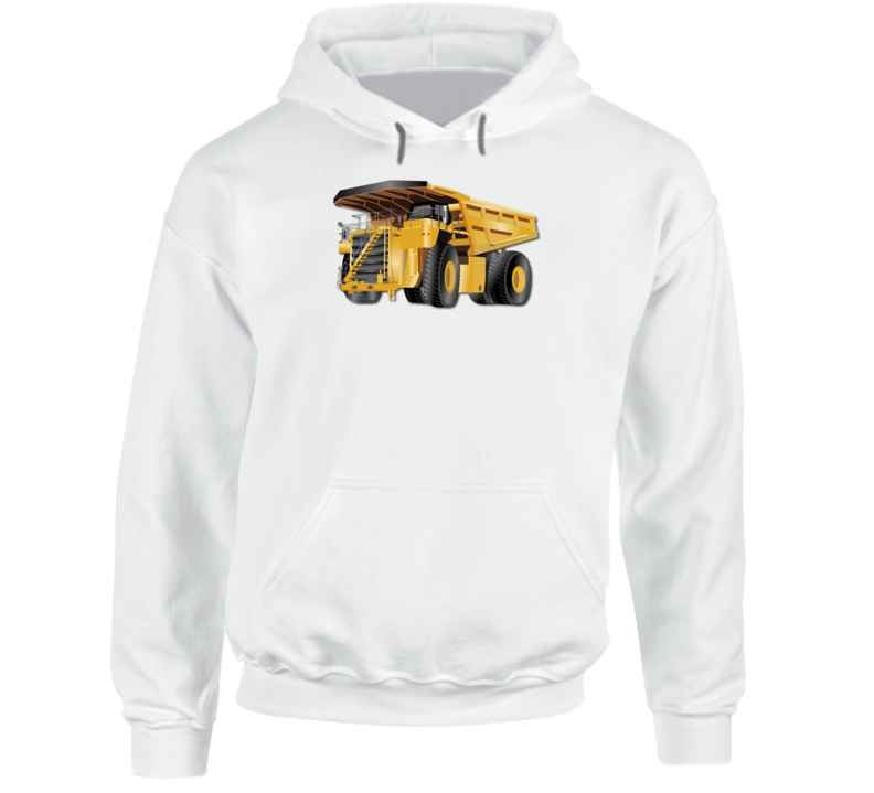 Heavy Eq - Heavy Equipment Operator - Dump Truck Wo Txt Hoodie