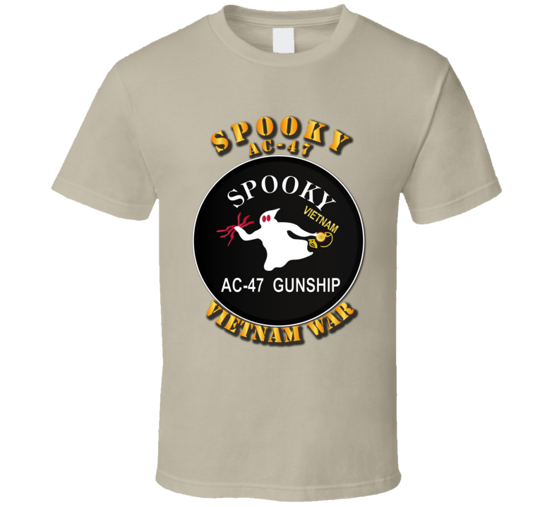 Army - Spooky Ac - 47 - Vietnam War W Txt T-shirt