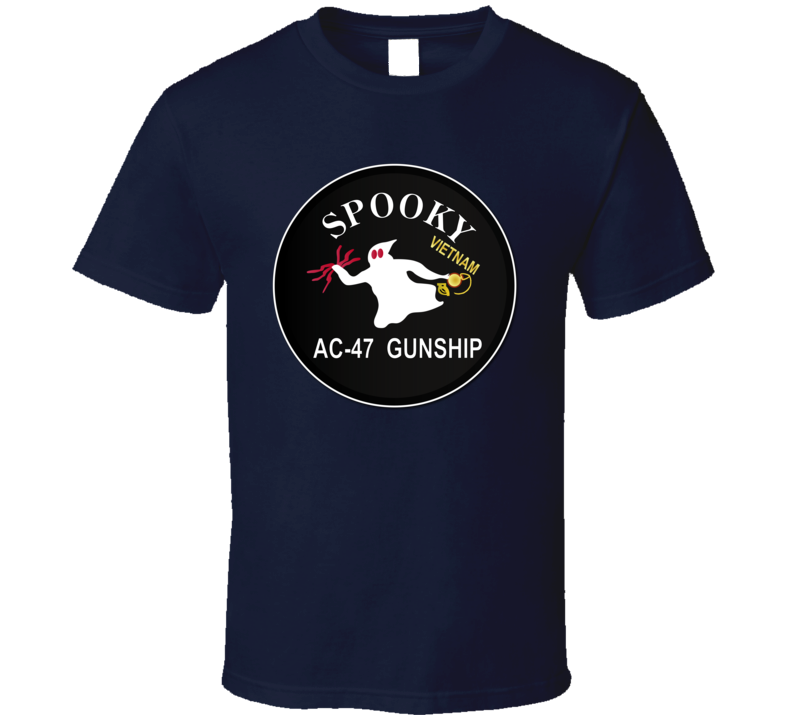 Army - Spooky Ac - 47 - Vietnam War Wo Txt T-shirt