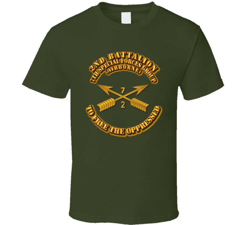 Sof - 2nd Bn 7th Sfg Branch T-shirt