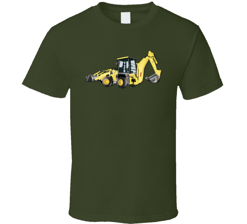 Heavy Eq - Heavy Equipment Operator - Front End - Back-hoe Wo Txt T Shirt