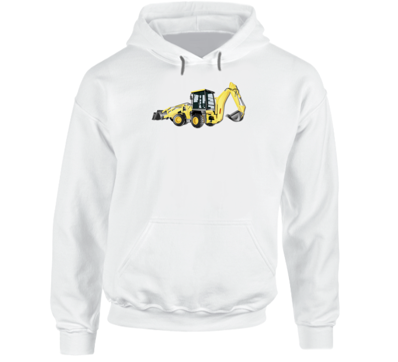 Heavy Eq - Heavy Equipment Operator - Front End - Back-hoe Wo Txt Hoodie