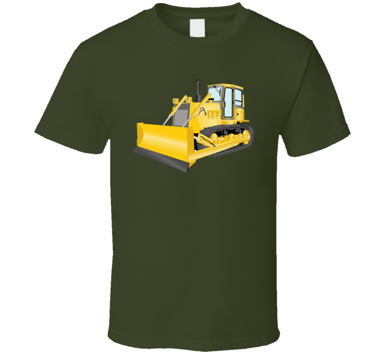 Heavy Eq - Heavy Equipment Operator - Bulldozer Wo Txt - T-shirt