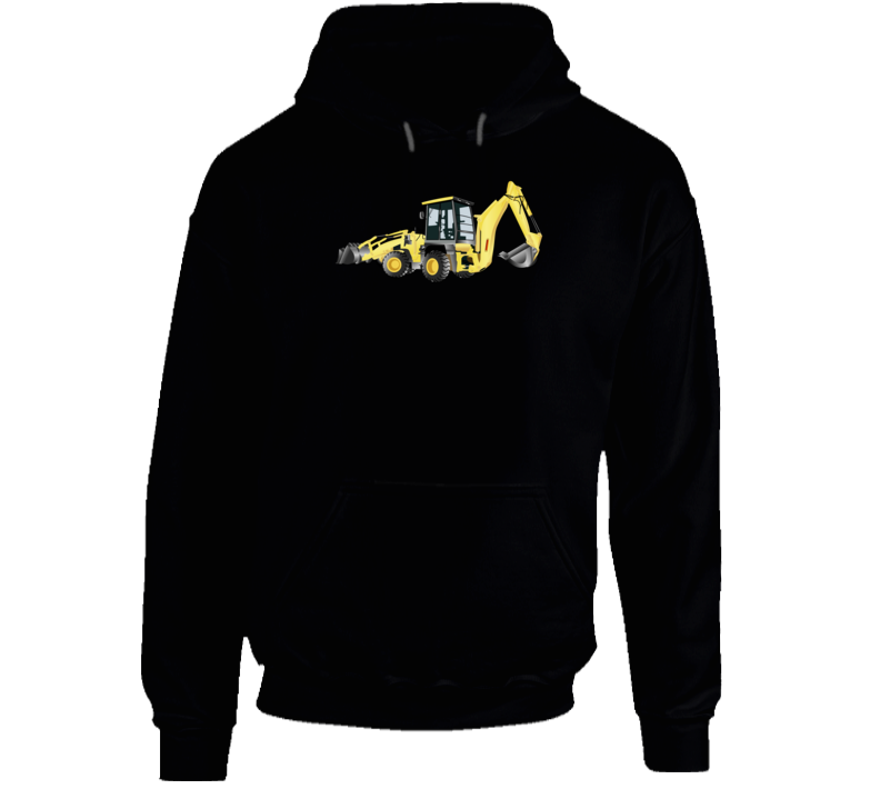 Heavy Eq - Heavy Equipment Operator - Front End - Back-hoe Wo Txt Hoodie