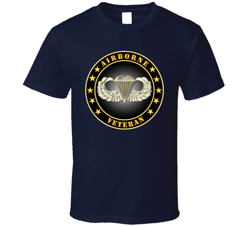 Army - Airborne Veteran T Shirt