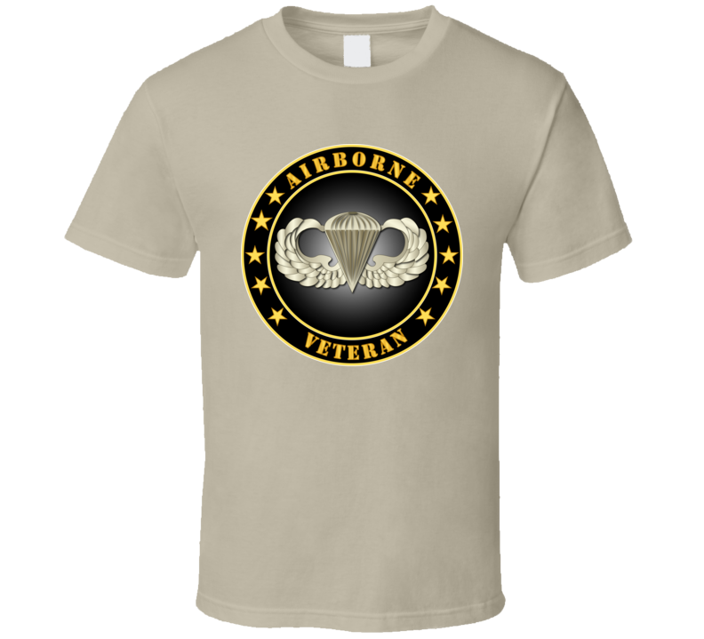 Army - Airborne Veteran T Shirt