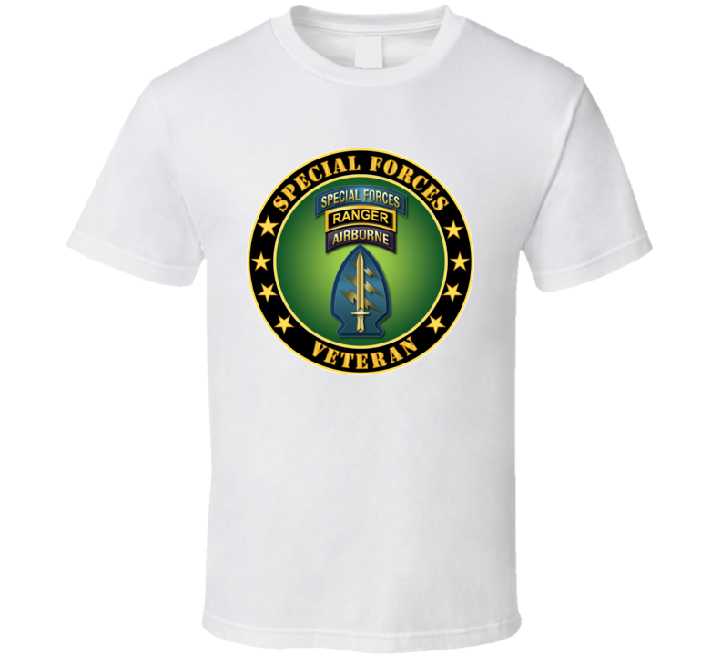 Army - Special Forces - Ranger Veteran T Shirt