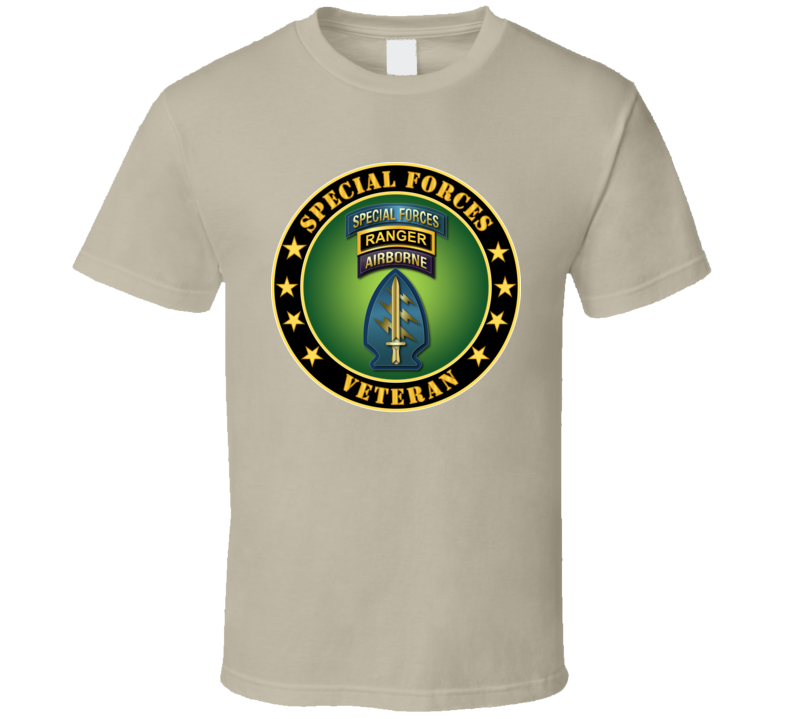 Army - Special Forces - Ranger Veteran T Shirt