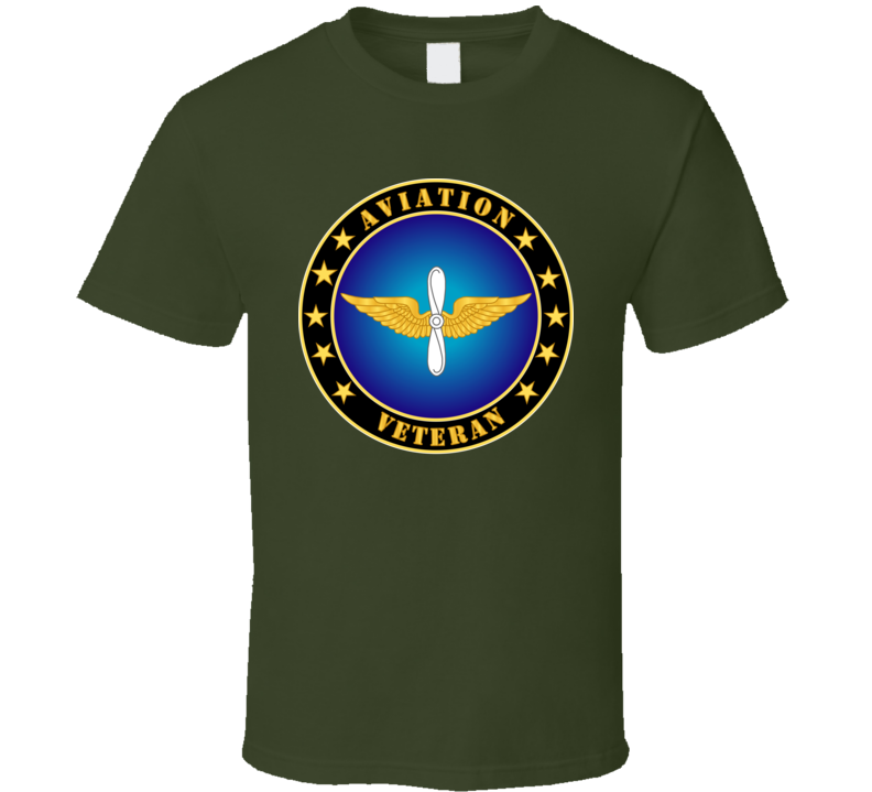 Army - Aviation Veteran T Shirt